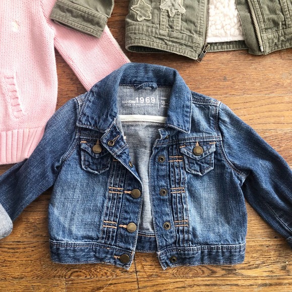 Bundle Gap Ralp Lauren Jackets Sweater Toddler Girl 18-24M - Picture 2 of 9